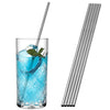 (50 pcs) Stainless Steel Straws - 200mm - ø 5mm - straight