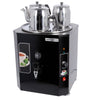 Commercial Tea Urn Manual Fill - 37 Litres - 3.5 kW - with 3 teapots