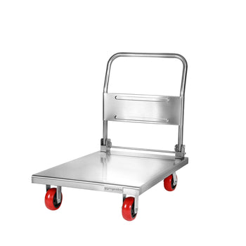 Wózek transportowy - 600x850mm - z 1 półką do przechowywania - Prime Gastro