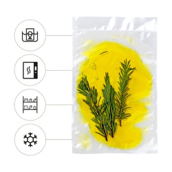 (1000 sztuk) Worki próżniowe – gładkie – 200 x 300 mm