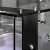 Stół chłodniczy do pizzy PREMIUM – 1400 x 700 mm – z 6 szufladami 1/2 – z witryną nadstawną chłodniczą LED na 6x GN 1/4
