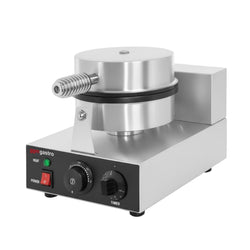Gofrownica - Pojedyncza - 1,3 kW - do rożków lodowych - Ø 190 mm