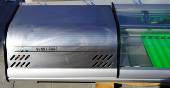 Witryna chłodnicza nadstawna na sushi PREMIUM PLUS - 8x 1/3 GN - Prime Gastro