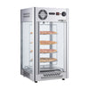 Witryna grzewcza – stal nierdzewna – 470 mm – 1,2 kW – z 4 poziomami