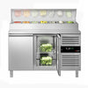 Commercial Prep Counter PREMIUM - 1360x700mm - 2 Doors - for 7x GN 1/3